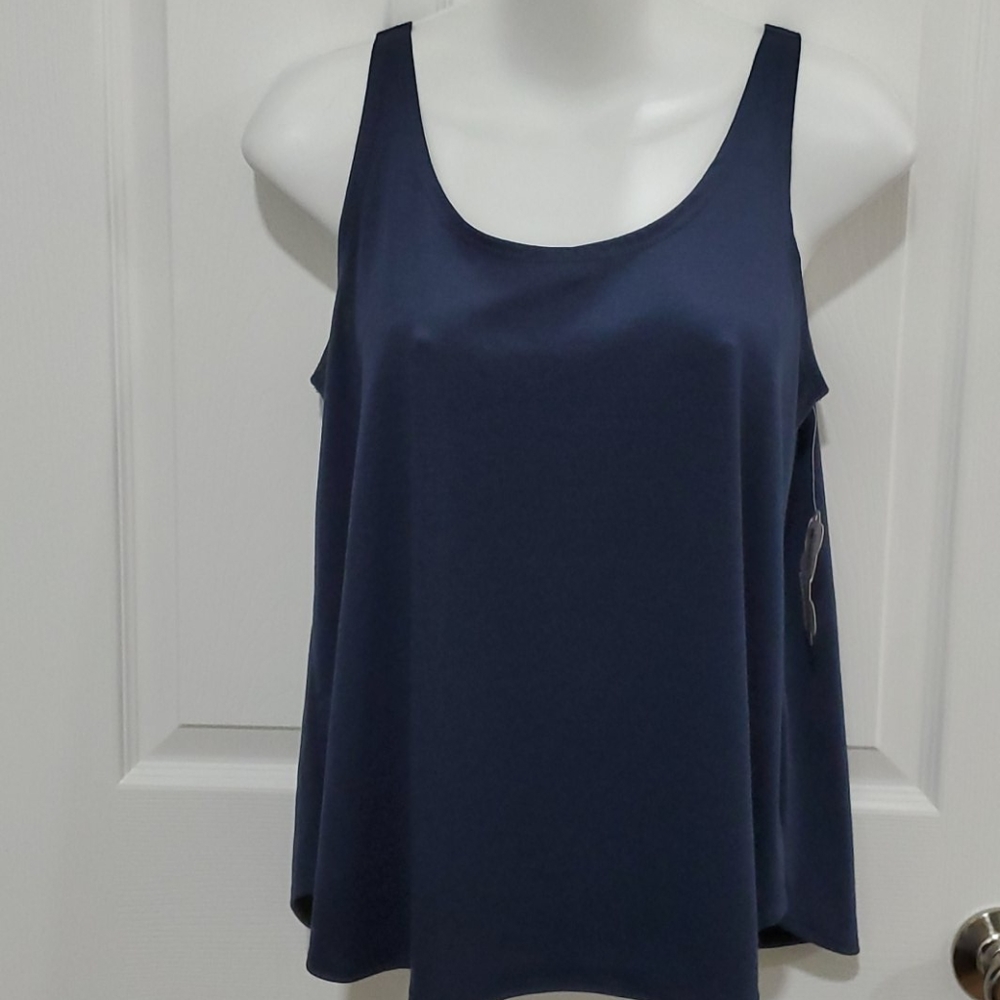 NWT JASMINE & GINGER NAVY SLEEP TANK SMALL